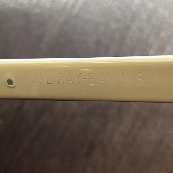 Vintage B&L Ray Ban Bausch & Lomb DGM Ambermatic Powderhorn Sunglasses w/Case - Picture 11 of 14